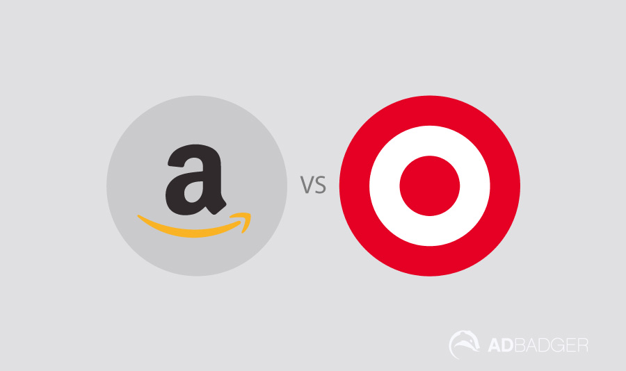 targetvsamazon Ad Badger